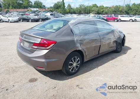 2015 Honda Civic Lx из США, поврежденный, VIN 19XFB2F58FE236849